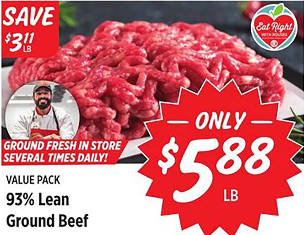 93% Lean Ground Beef