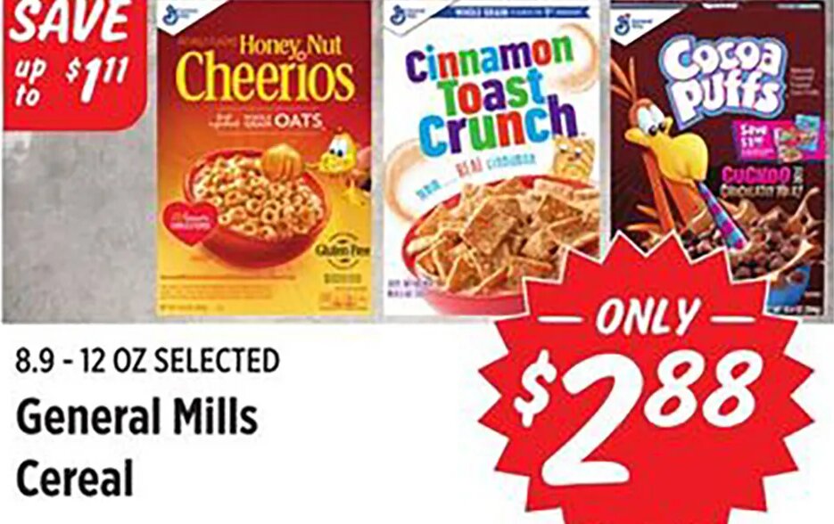 General Mills Cereal