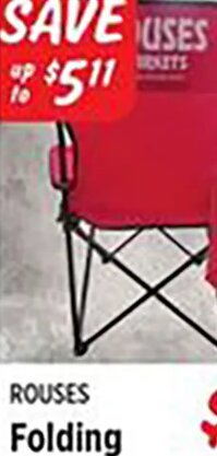 Rouses Folding Chair or Umbrella
