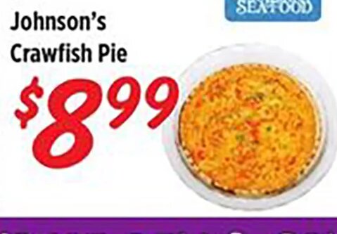 Johnson's Crawfish Pie