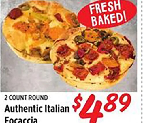 Authentic Italian Focaccia