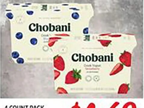 Chobani Greek Yogurt