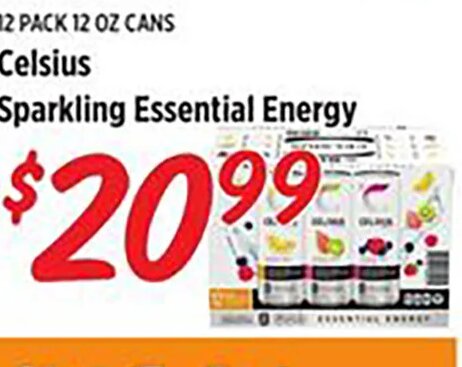 Celsius Sparkling Essential Energy at Rouses