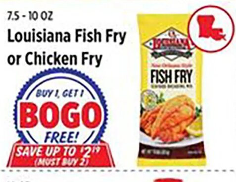 Louisiana Fish Fry or Chicken Fry