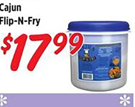 Cajun Flip-N-Fry