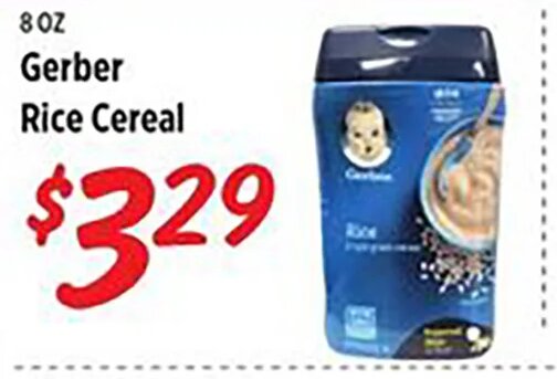 Gerber Rice Cereal