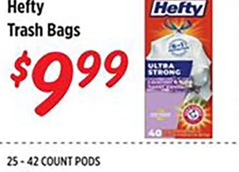 Hefty Trash Bags at Rouses