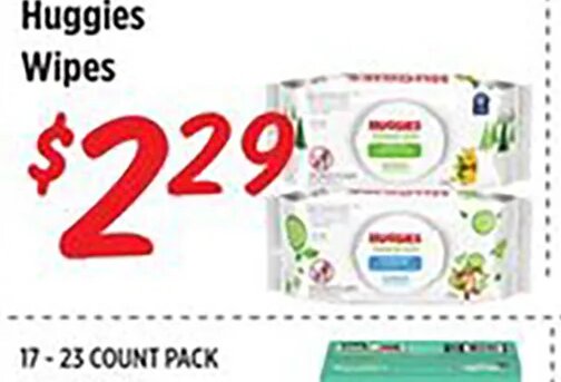 Huggies Wipes at Rouses