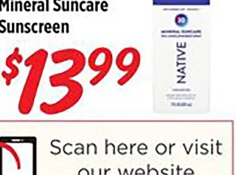 Native Mineral Suncare Sunscreen