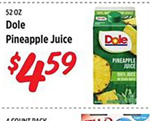 Dole Pineapple Juice