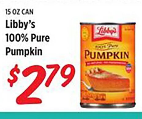 Libby's 100% Pure Pumpkin