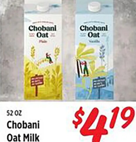 Chobani Oat Milk at Rouses