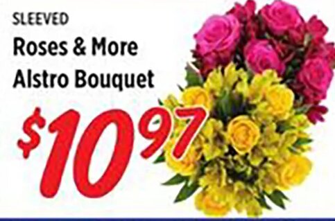 Sleeved Roses & More Alstro Bouquet