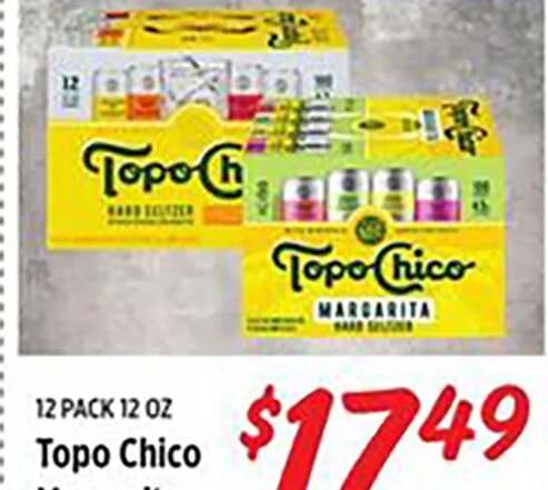 Topo Chico Margarita