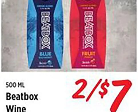 Beatbox Wine at Rouses
