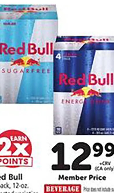 Red Bull at Safeway