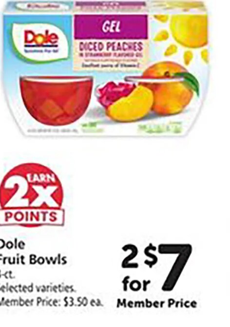 Dole Fruit Bowls