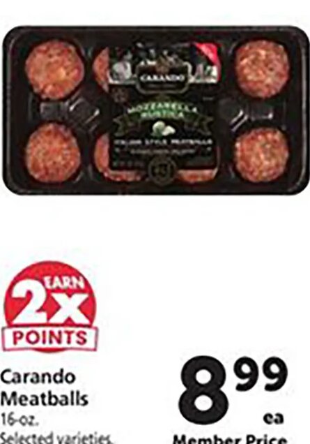 Carando Meatballs
