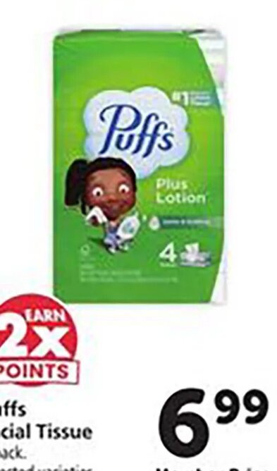 Puffs Facial Tissue