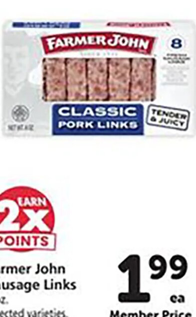 Farmer John Sausage Links at Safeway
