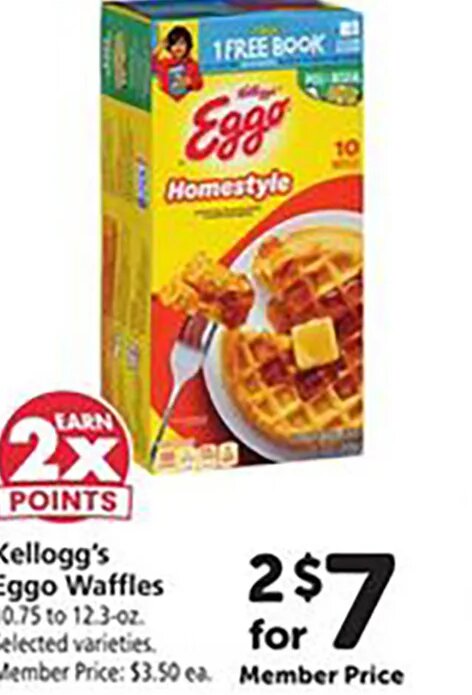 Kellogg's Eggo Waffles at Safeway