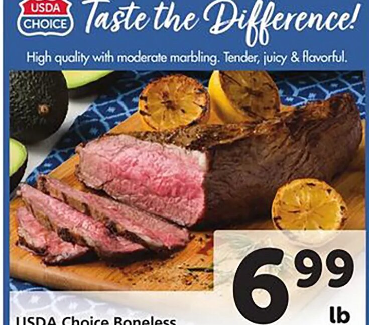 USDA Choice Boneless Beef Tri Tip Roast at Safeway