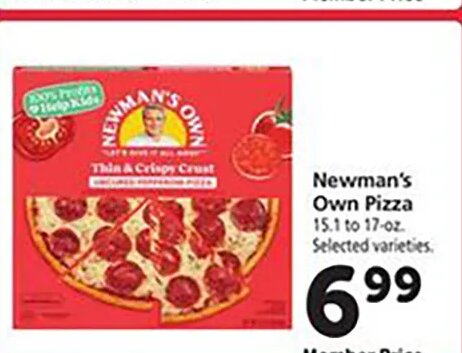 Newman's Own Pizza