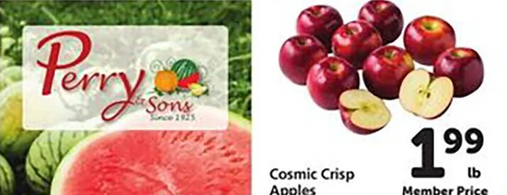 Cosmic Crisp Apples at Safeway