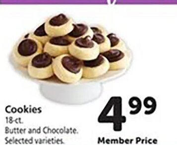 Cookies at Safeway