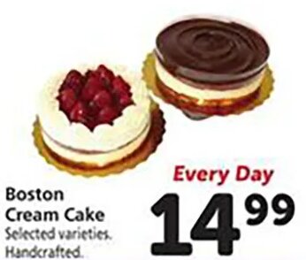 Boston Cream Cake