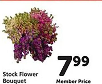 Stock Flower Bouquet