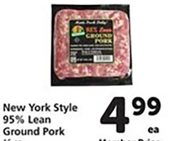 New York Style Ground Pork