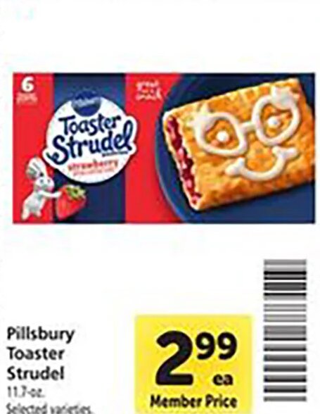 Pillsbury Toaster Strudel