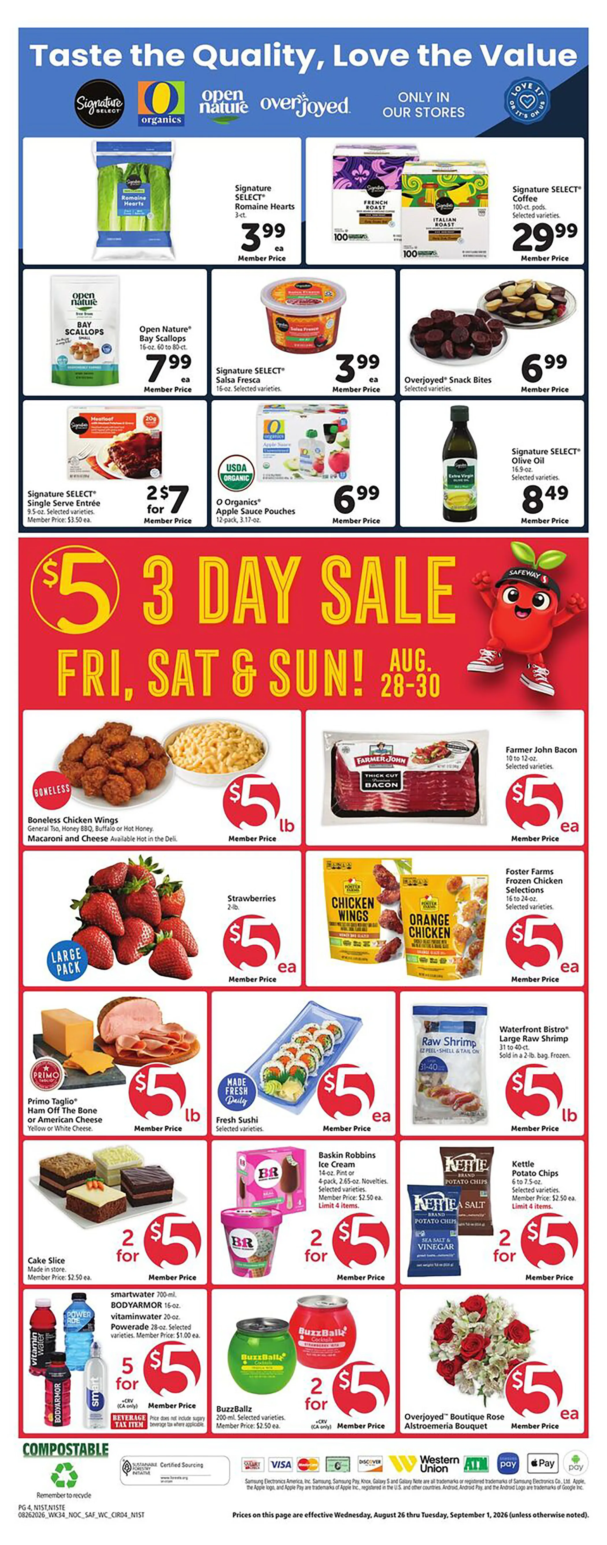 Safeway Weekly Ad Page 4