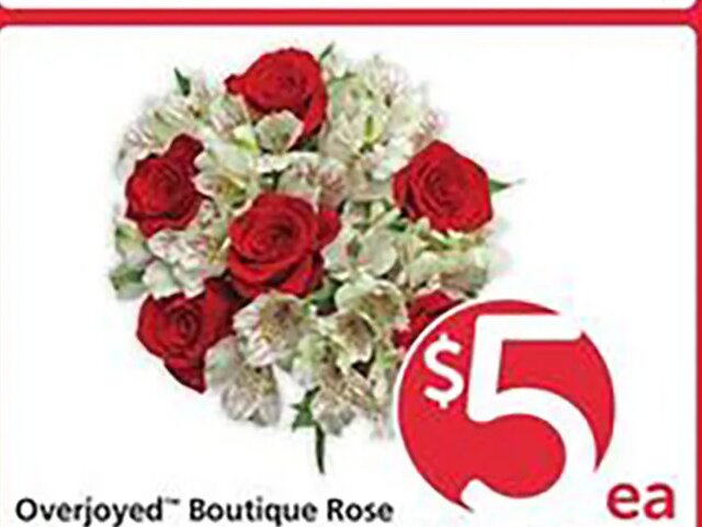 Overjoyed Boutique Rose Alstroemeria Bouquet