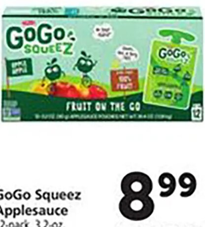 GoGo Squeez Applesauce