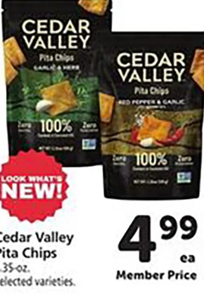 Cedar Valley Pita Chips