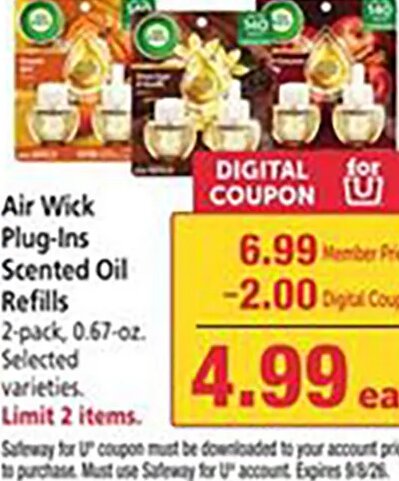 Air Wick Plug-Ins Scented Oil Refills