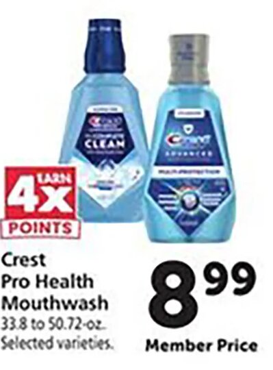Crest Pro Health Mouthwash at Safeway