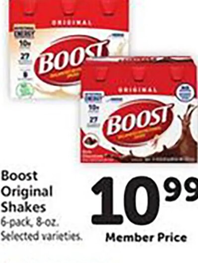 Boost Original Shakes