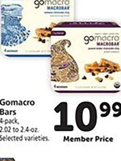 Gomacro Bars