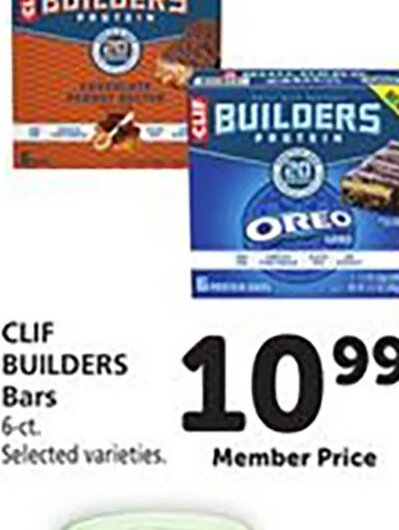 CLIF BUILDERS Bars