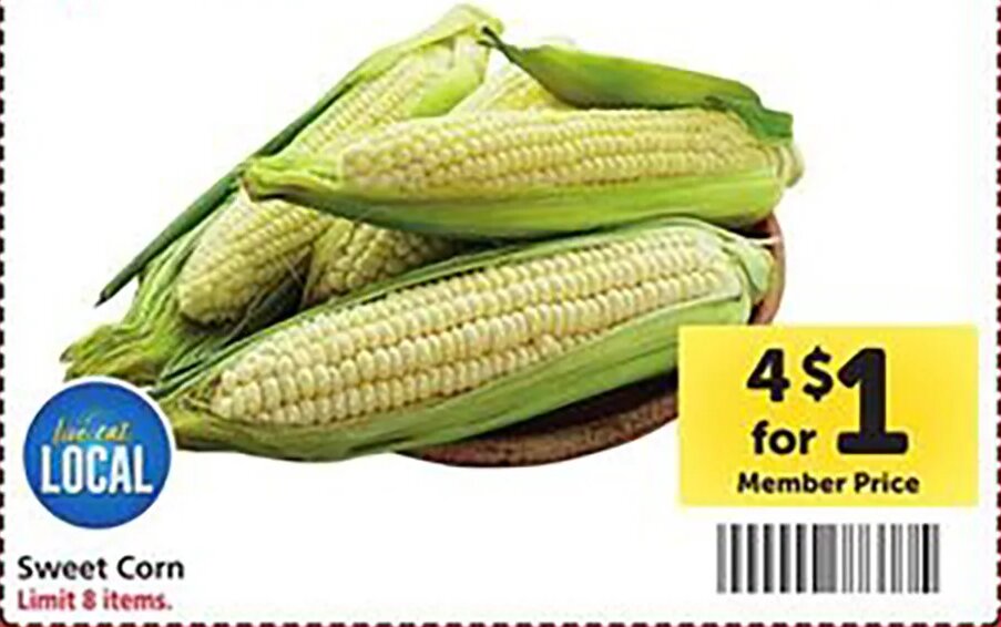 Sweet Corn at Safeway