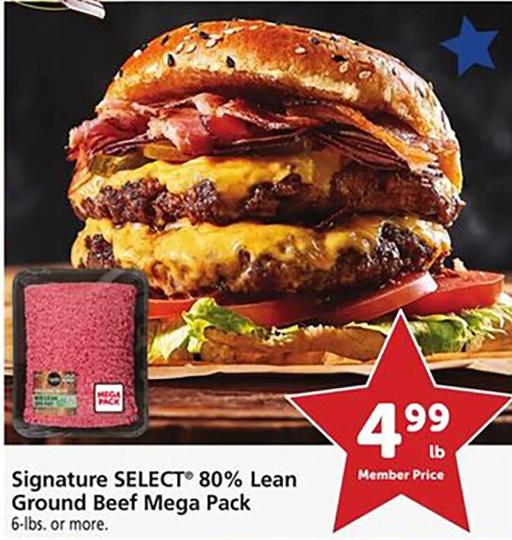 Signature SELECT 80% Lean Ground Beef Mega Pack