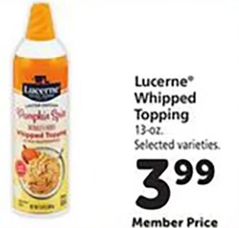 Lucerne Whipped Topping