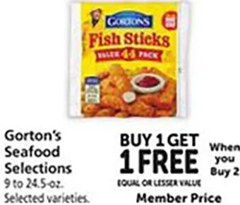 Gorton's Seafood Selections