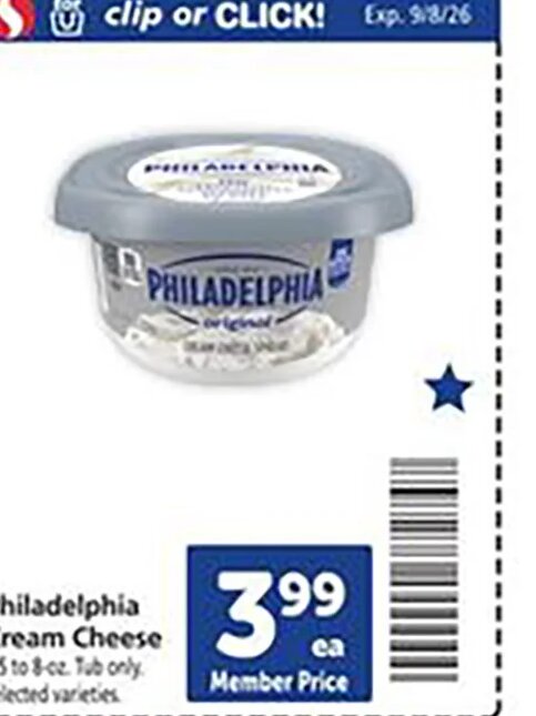 Philadelphia Cream Cheese at Safeway