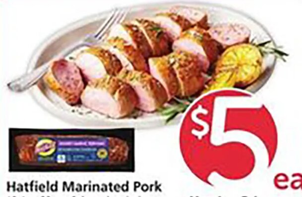 Hatfield Marinated Pork at Safeway