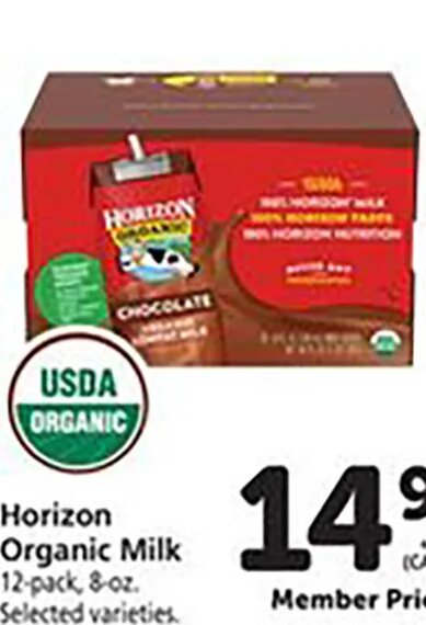 Horizon Organic Milk