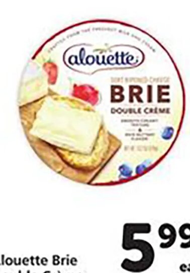 Alouette Brie Double Crème